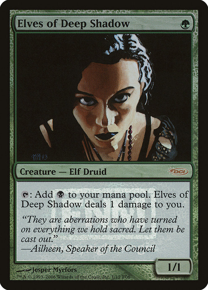 Elves of Deep Shadow [Friday Night Magic 2006] | Deep Dive Games St. Marys