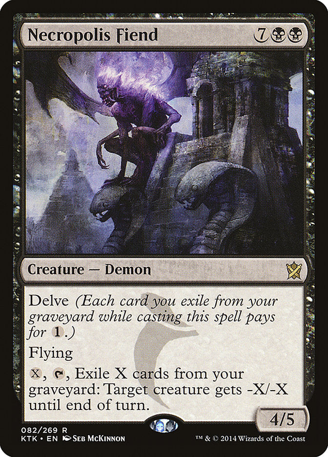 Necropolis Fiend [Khans of Tarkir] | Deep Dive Games St. Marys