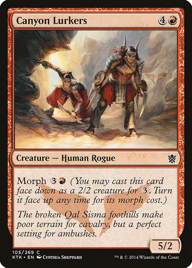 Canyon Lurkers [Khans of Tarkir] | Deep Dive Games St. Marys