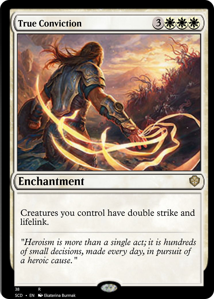 True Conviction [Starter Commander Decks] | Deep Dive Games St. Marys
