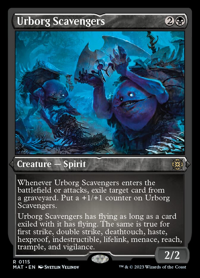 Urborg Scavengers (Foil Etched) [March of the Machine: The Aftermath] | Deep Dive Games St. Marys