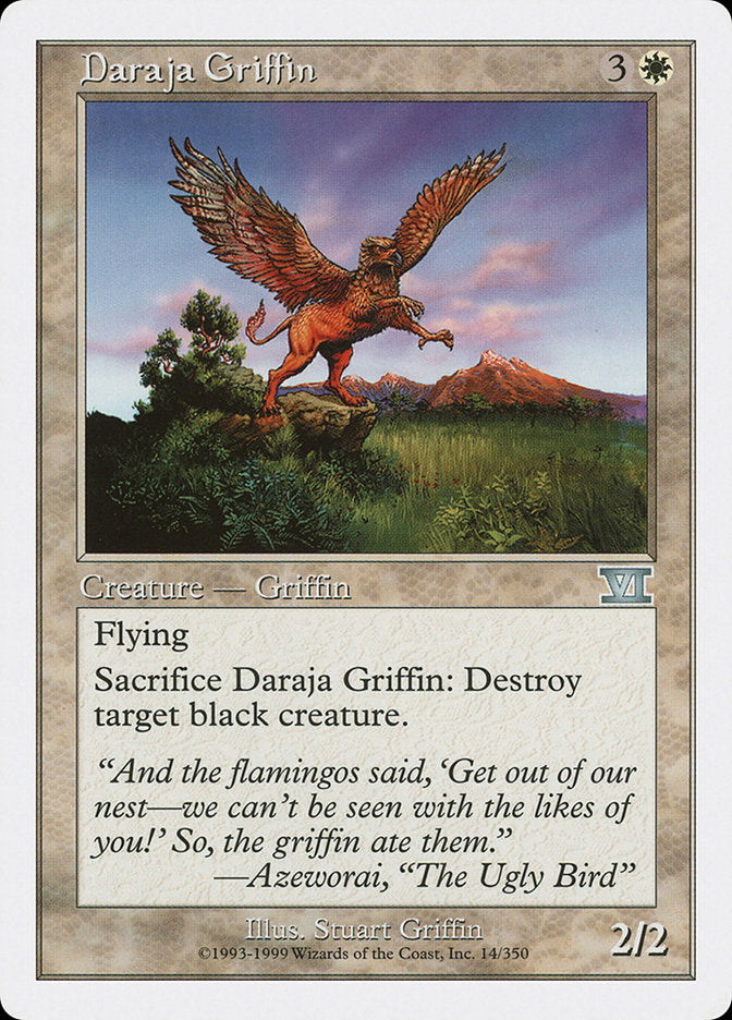 Daraja Griffin [Classic Sixth Edition] | Deep Dive Games St. Marys