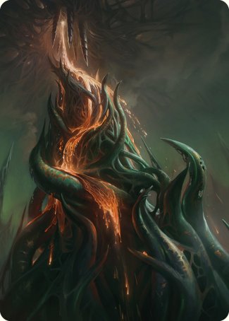 Copperline Gorge Art Card [Phyrexia: All Will Be One Art Series] | Deep Dive Games St. Marys