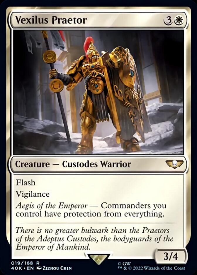 Vexilus Praetor (Surge Foil) [Warhammer 40,000] | Deep Dive Games St. Marys