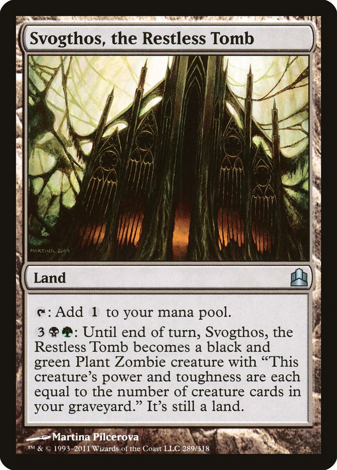 Svogthos, the Restless Tomb [Commander 2011] | Deep Dive Games St. Marys