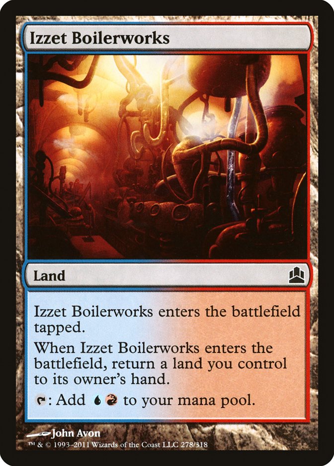 Izzet Boilerworks [Commander 2011] | Deep Dive Games St. Marys