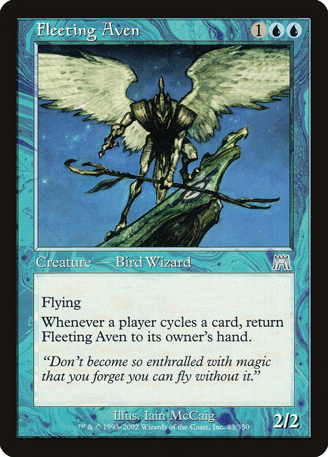Fleeting Aven [Onslaught] | Deep Dive Games St. Marys
