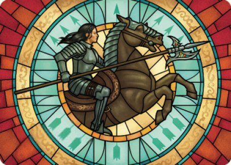 Tori D'Avenant, Fury Rider Art Card [Dominaria United Art Series] | Deep Dive Games St. Marys