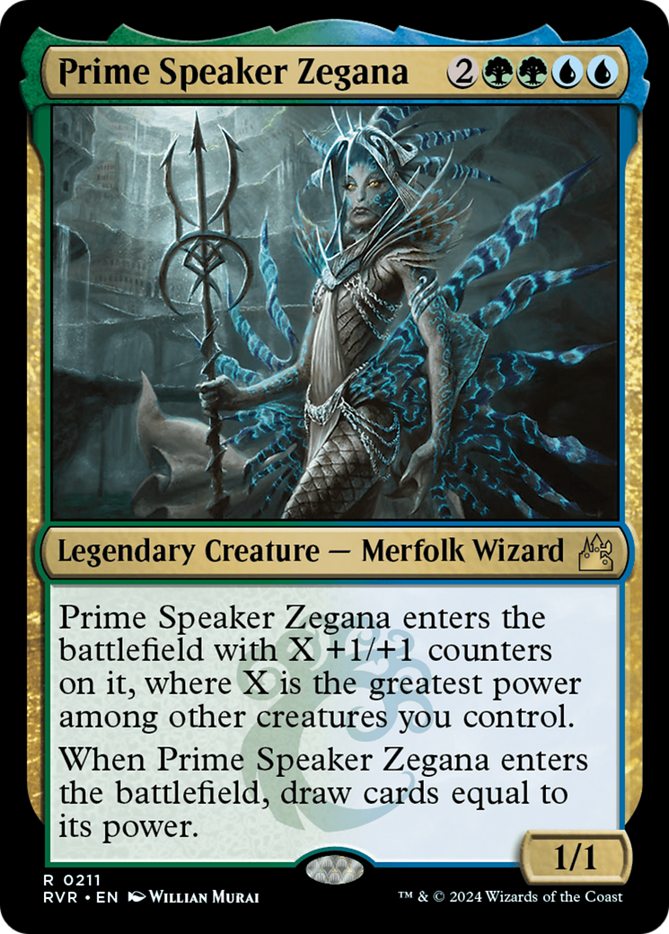 Prime Speaker Zegana [Ravnica Remastered] | Deep Dive Games St. Marys