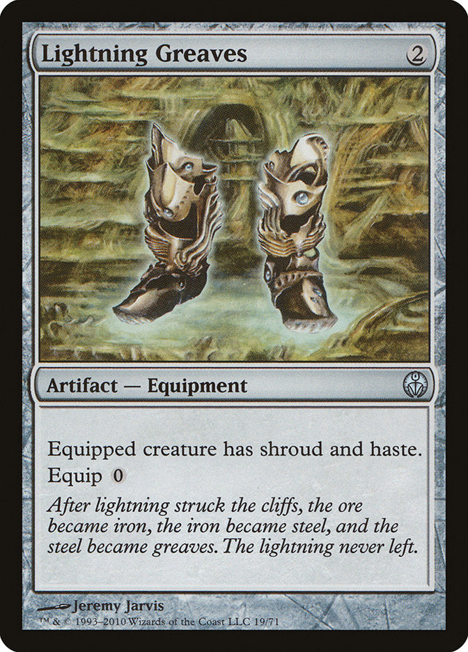 Lightning Greaves [Duel Decks: Phyrexia vs. the Coalition] | Deep Dive Games St. Marys