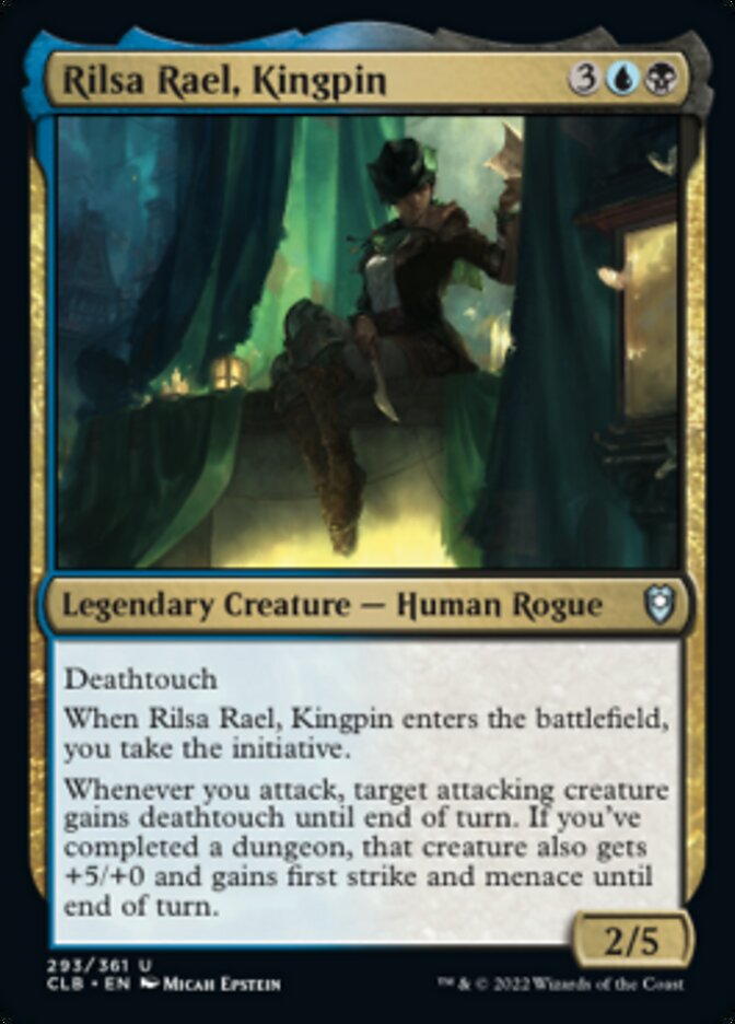 Rilsa Rael, Kingpin [Commander Legends: Battle for Baldur's Gate] | Deep Dive Games St. Marys