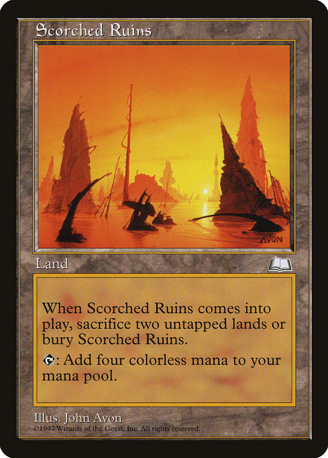 Scorched Ruins [Weatherlight] | Deep Dive Games St. Marys
