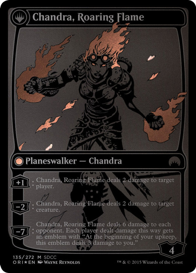 Chandra, Fire of Kaladesh // Chandra, Roaring Flame [San Diego Comic-Con 2015] | Deep Dive Games St. Marys