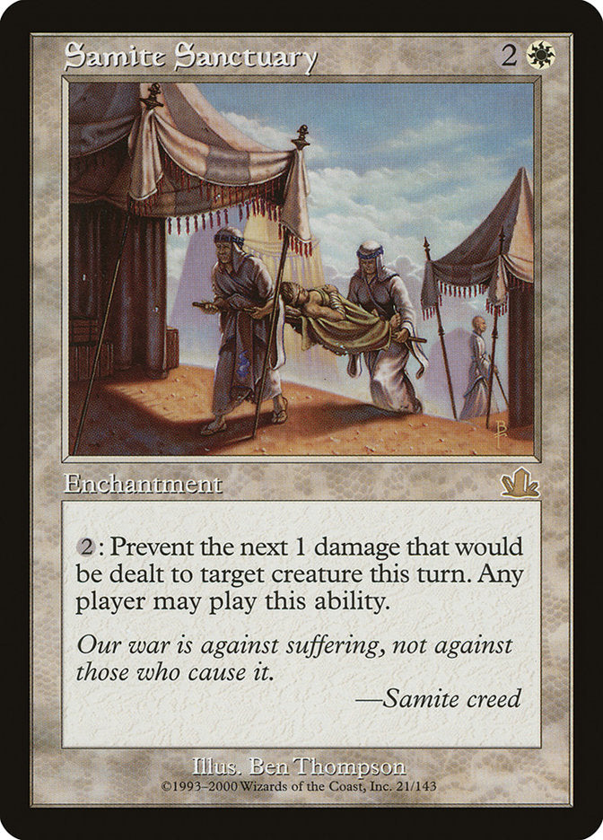Samite Sanctuary [Prophecy] | Deep Dive Games St. Marys