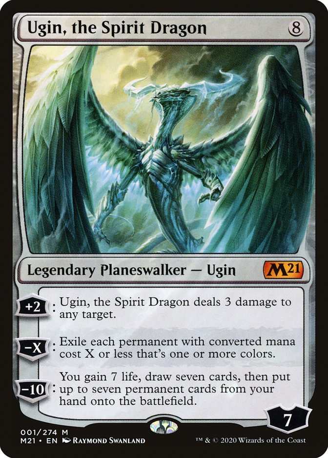 Ugin, the Spirit Dragon [Core Set 2021] | Deep Dive Games St. Marys