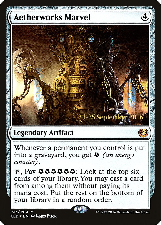 Aetherworks Marvel [Kaladesh Prerelease Promos] | Deep Dive Games St. Marys
