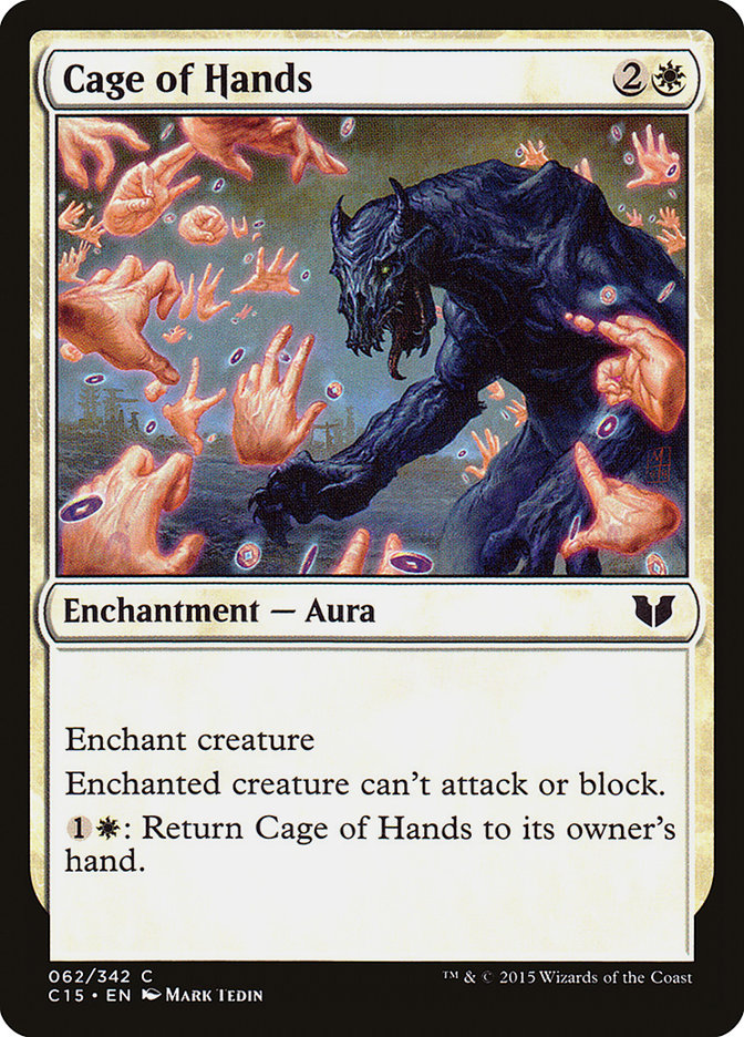 Cage of Hands [Commander 2015] | Deep Dive Games St. Marys