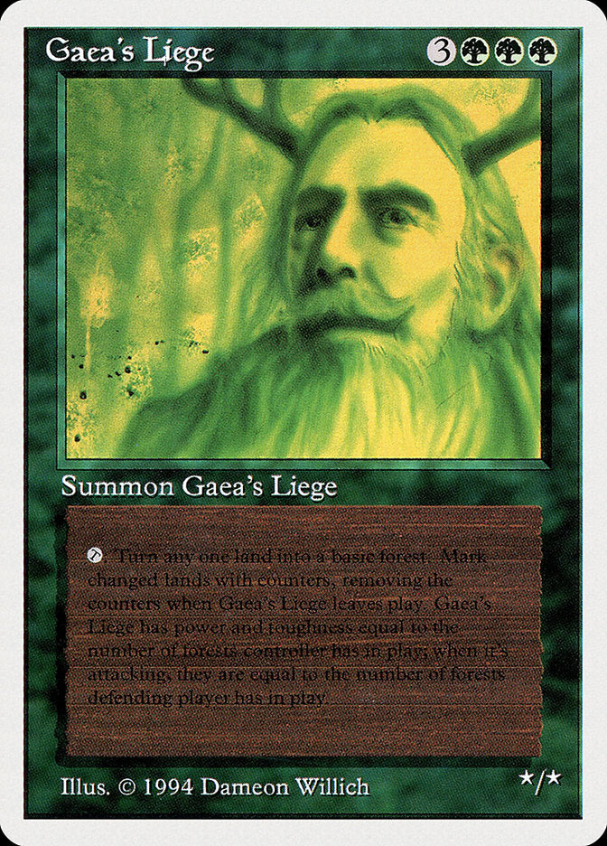 Gaea's Liege [Summer Magic / Edgar] | Deep Dive Games St. Marys