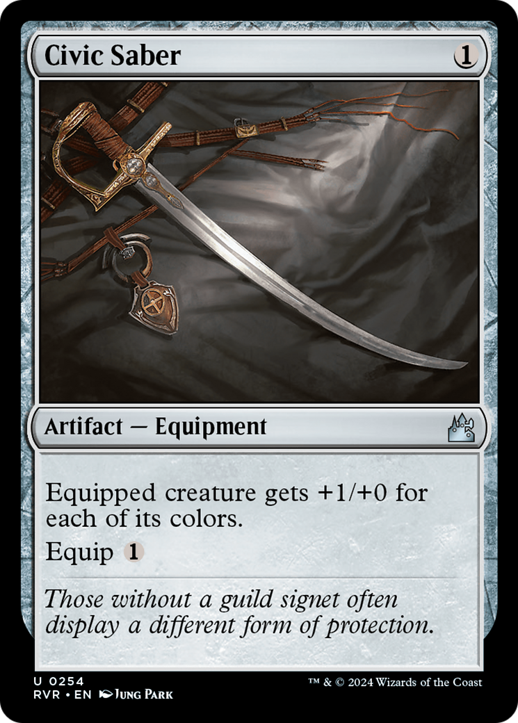 Civic Saber [Ravnica Remastered] | Deep Dive Games St. Marys