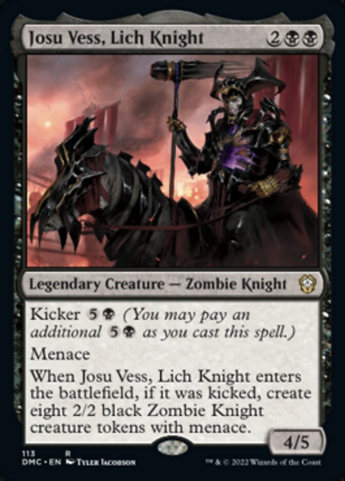 Josu Vess, Lich Knight [Dominaria United Commander] | Deep Dive Games St. Marys