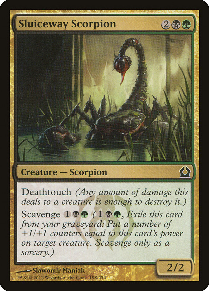 Sluiceway Scorpion [Return to Ravnica] | Deep Dive Games St. Marys
