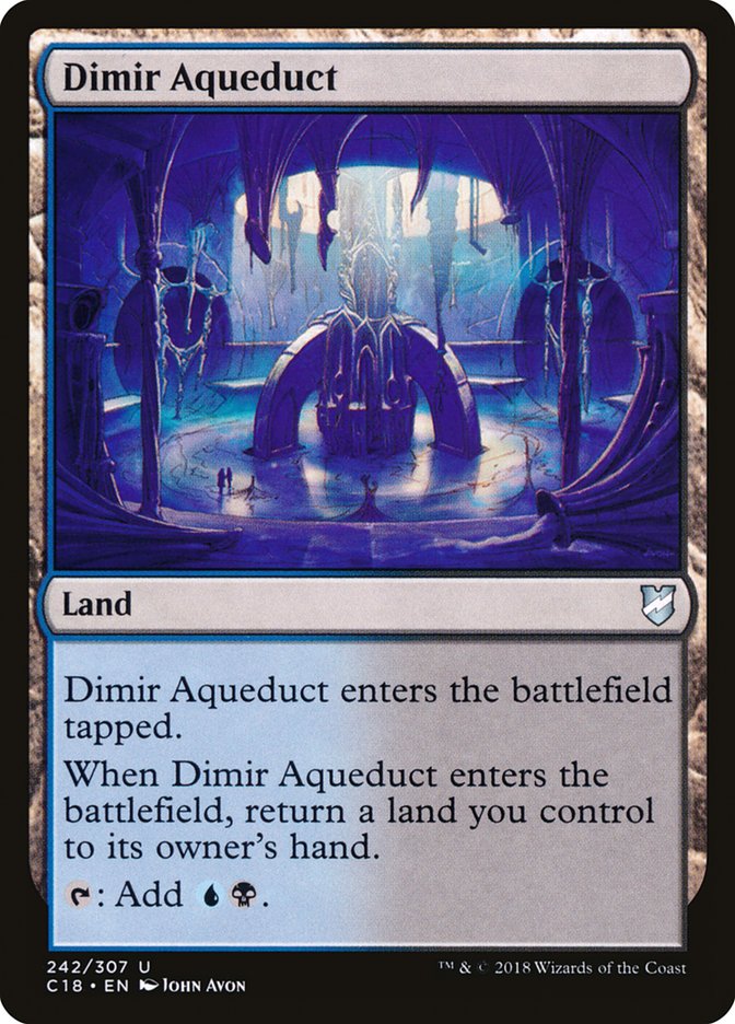 Dimir Aqueduct [Commander 2018] | Deep Dive Games St. Marys