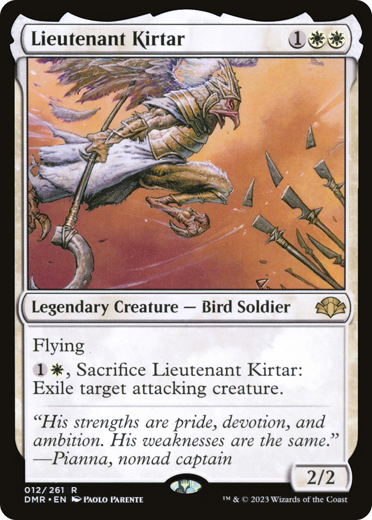 Lieutenant Kirtar [Dominaria Remastered] | Deep Dive Games St. Marys