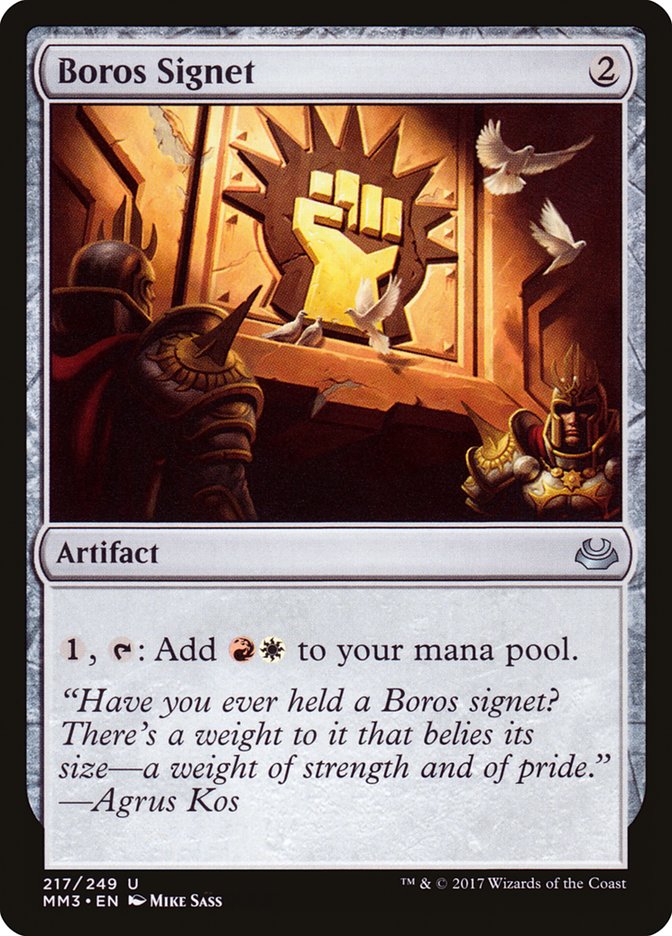 Boros Signet [Modern Masters 2017] | Deep Dive Games St. Marys