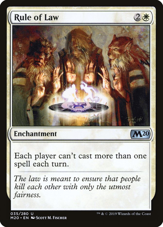 Rule of Law [Core Set 2020] | Deep Dive Games St. Marys