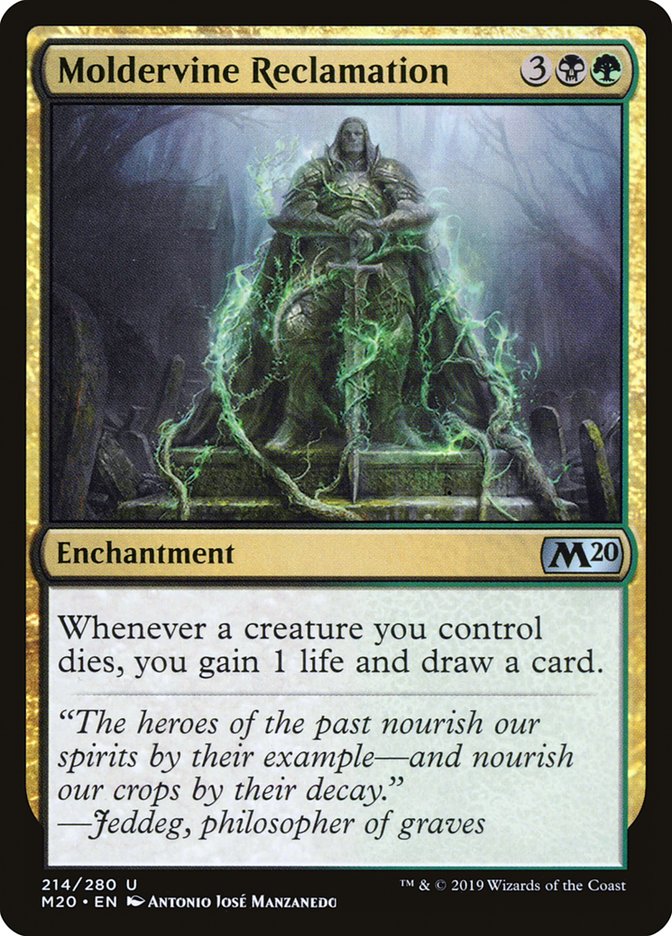 Moldervine Reclamation [Core Set 2020] | Deep Dive Games St. Marys