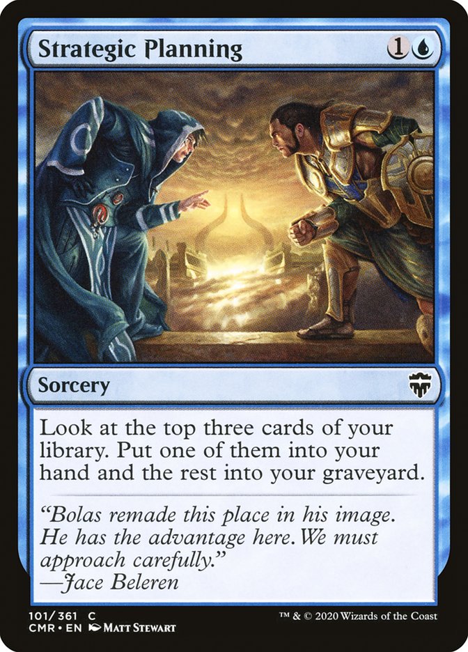 Strategic Planning [Commander Legends] | Deep Dive Games St. Marys