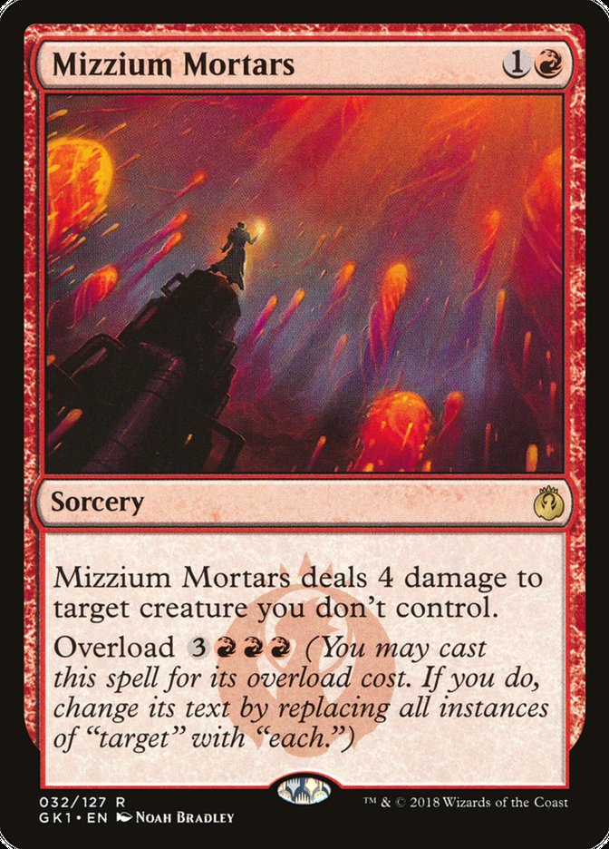 Mizzium Mortars [Guilds of Ravnica Guild Kit] | Deep Dive Games St. Marys