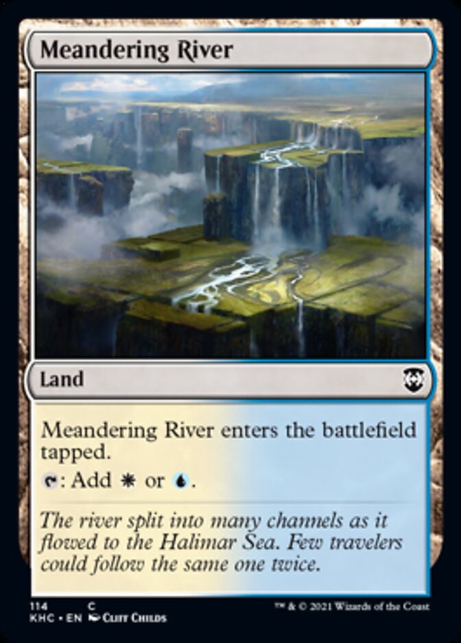 Meandering River [Kaldheim Commander] | Deep Dive Games St. Marys