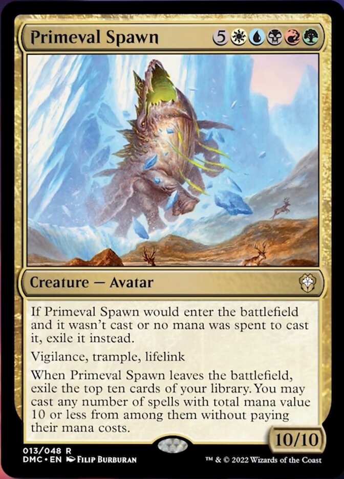 Primeval Spawn [Dominaria United Commander] | Deep Dive Games St. Marys