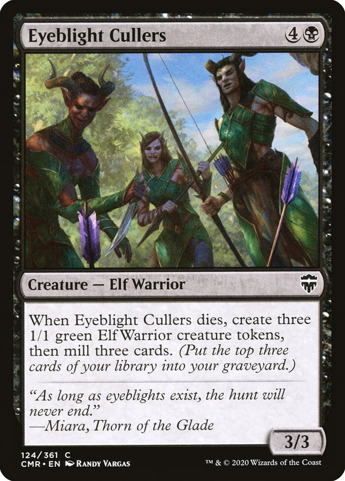 Eyeblight Cullers [Commander Legends] | Deep Dive Games St. Marys