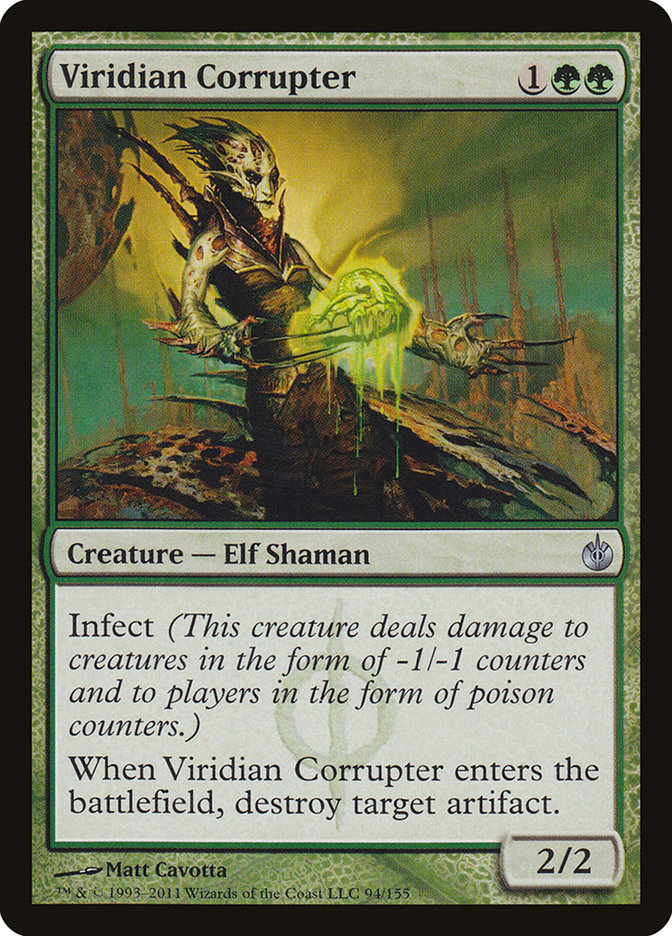 Viridian Corrupter [Mirrodin Besieged] | Deep Dive Games St. Marys