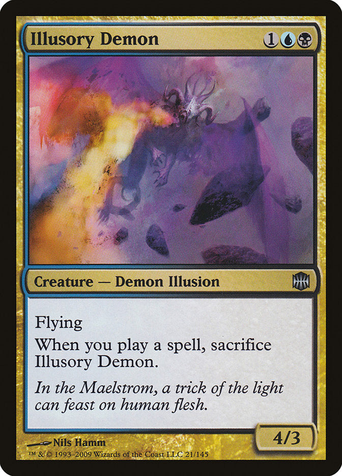 Illusory Demon [Alara Reborn] | Deep Dive Games St. Marys