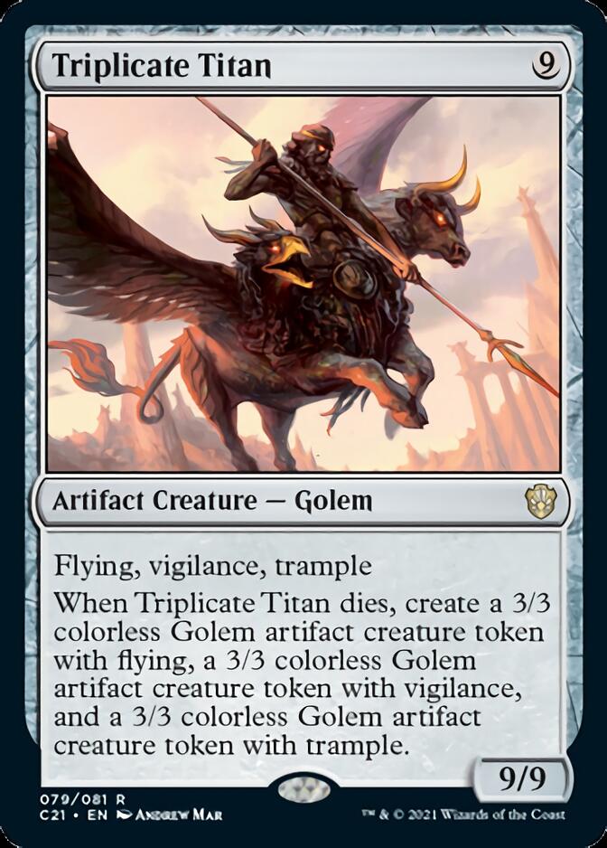 Triplicate Titan [Commander 2021] | Deep Dive Games St. Marys