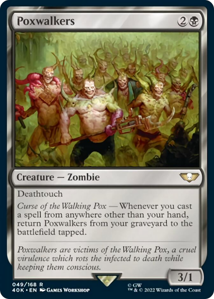 Poxwalkers (Surge Foil) [Warhammer 40,000] | Deep Dive Games St. Marys