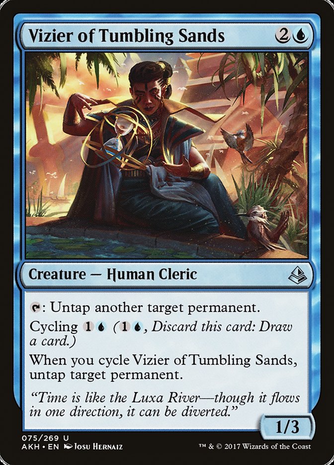 Vizier of Tumbling Sands [Amonkhet] | Deep Dive Games St. Marys