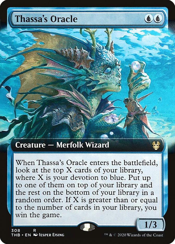 Thassa's Oracle (Extended Art) [Theros Beyond Death] | Deep Dive Games St. Marys