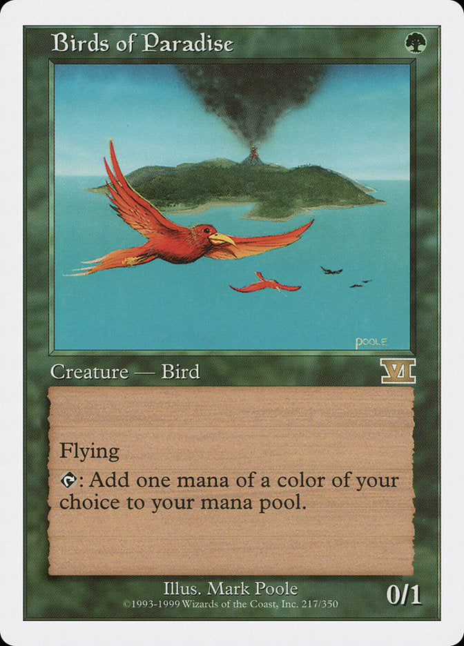 Birds of Paradise [Classic Sixth Edition] | Deep Dive Games St. Marys