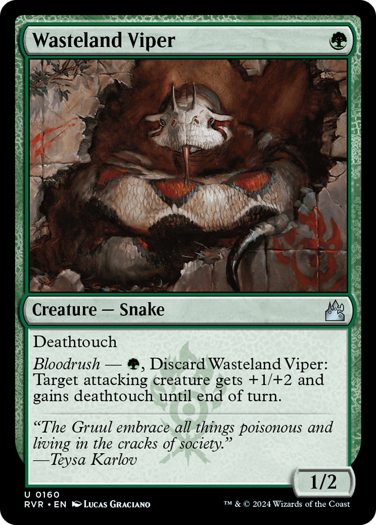 Wasteland Viper [Ravnica Remastered] | Deep Dive Games St. Marys