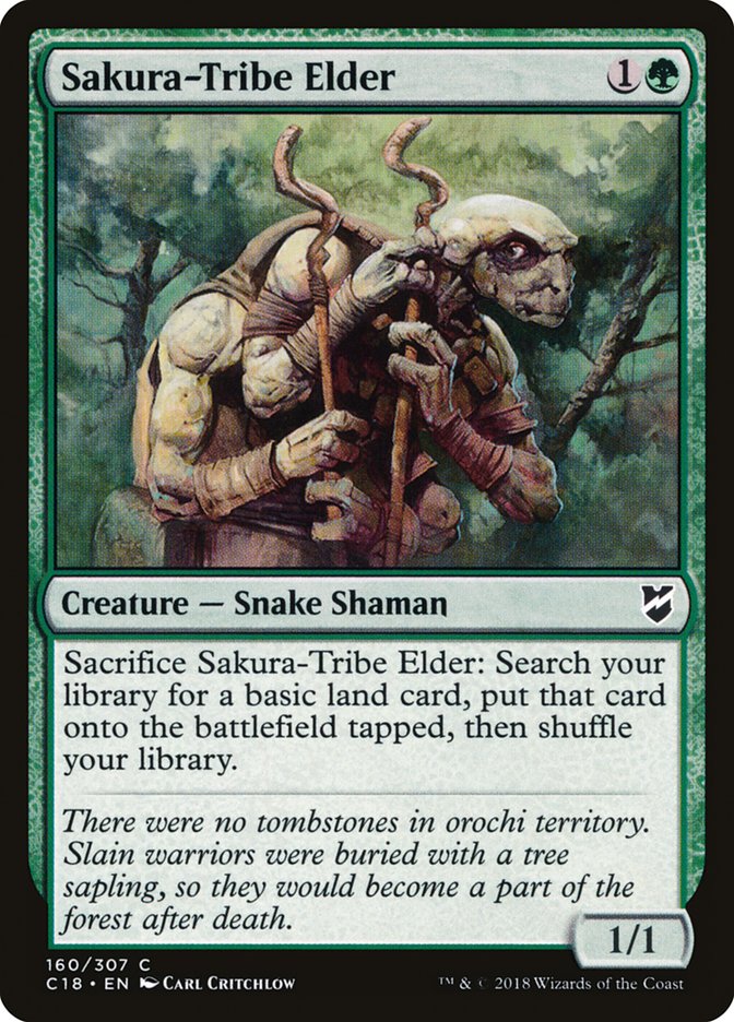 Sakura-Tribe Elder [Commander 2018] | Deep Dive Games St. Marys