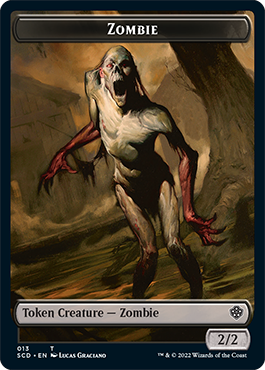 Ogre // Zombie Double-Sided Token [Starter Commander Decks] | Deep Dive Games St. Marys
