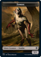 Ogre // Zombie Double-Sided Token [Starter Commander Decks] | Deep Dive Games St. Marys