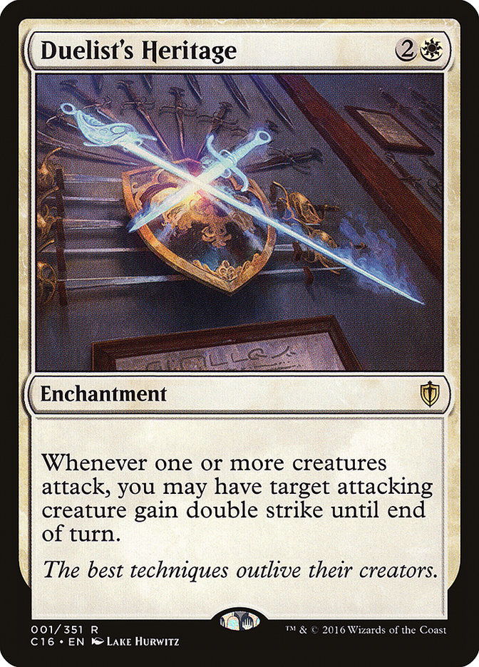 Duelist's Heritage [Commander 2016] | Deep Dive Games St. Marys