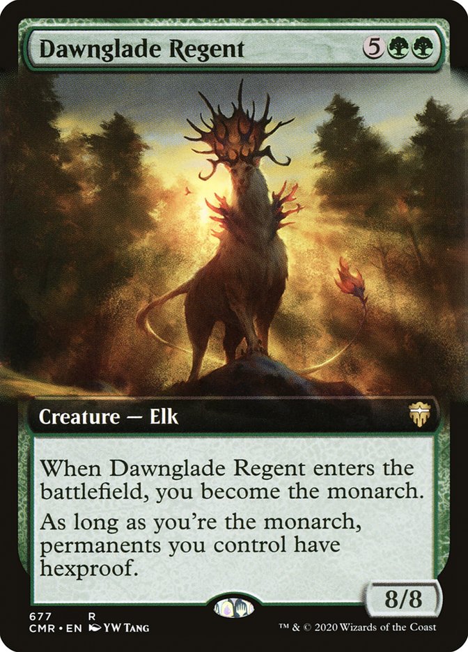 Dawnglade Regent (Extended Art) [Commander Legends] | Deep Dive Games St. Marys