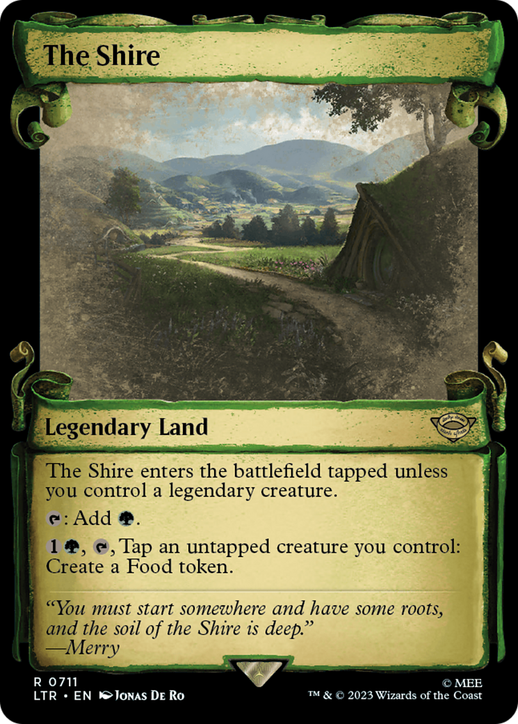 The Shire [The Lord of the Rings: Tales of Middle-Earth Showcase Scrolls] | Deep Dive Games St. Marys