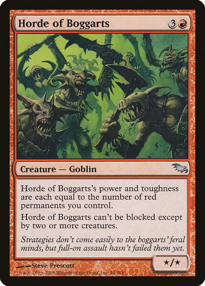 Horde of Boggarts [Shadowmoor] | Deep Dive Games St. Marys